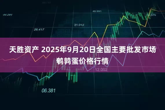 天胜资产 2025年9月20日全国主要批发市场鹌鹑蛋价格行情